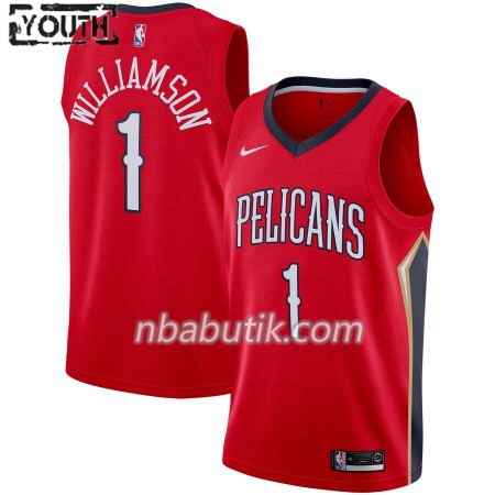 NBA Børn Trøje New Orleans Pelicans Zion Williamson 1 Nike 2019-20 Statement Edition Swingman NBA Børn Trøje New Orleans Pelicans Zion Williamson 1 Nike 2019-20 Statement Edition Swingman